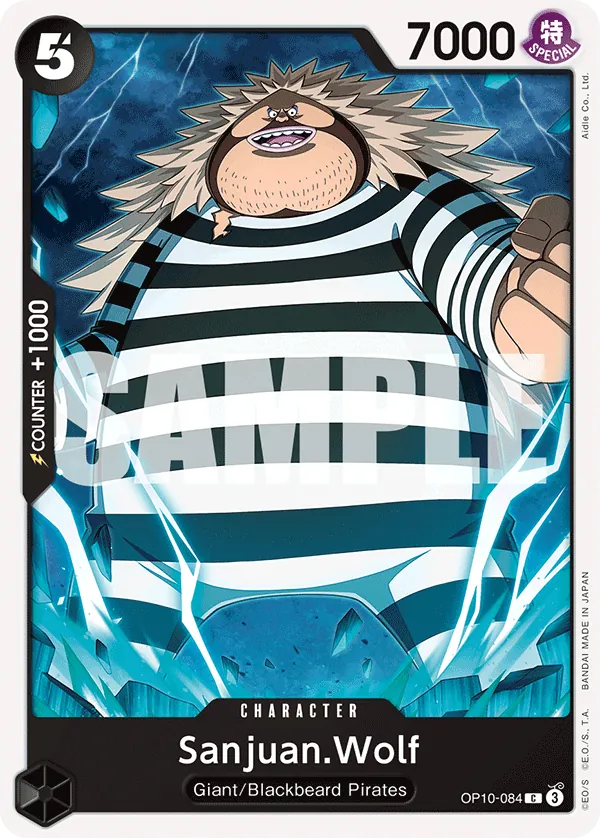 Sanjuan.Wolf - ONE PIECE CARD GAME - MoxLand