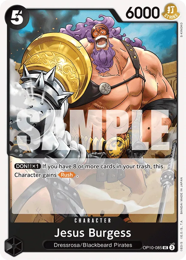 Jesus Burgess - ONE PIECE CARD GAME - MoxLand