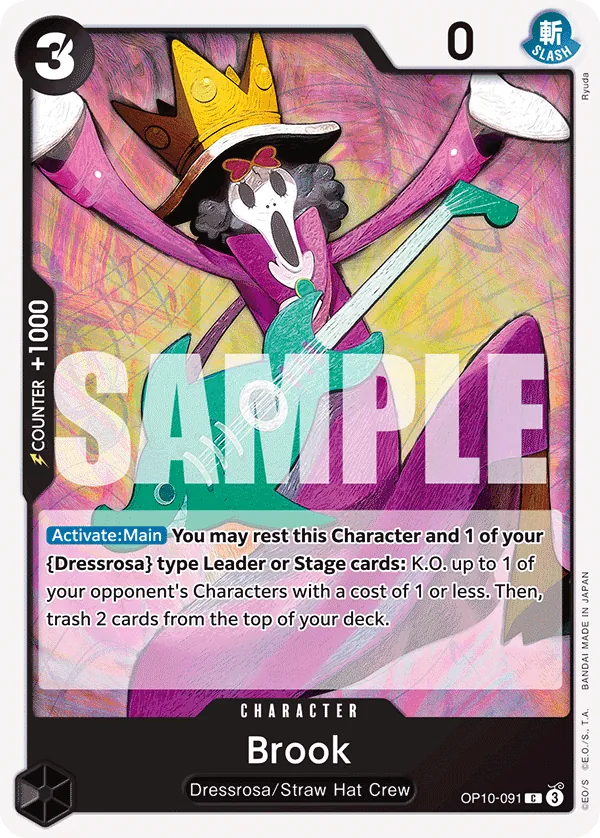 Brook - ONE PIECE CARD GAME - MoxLand