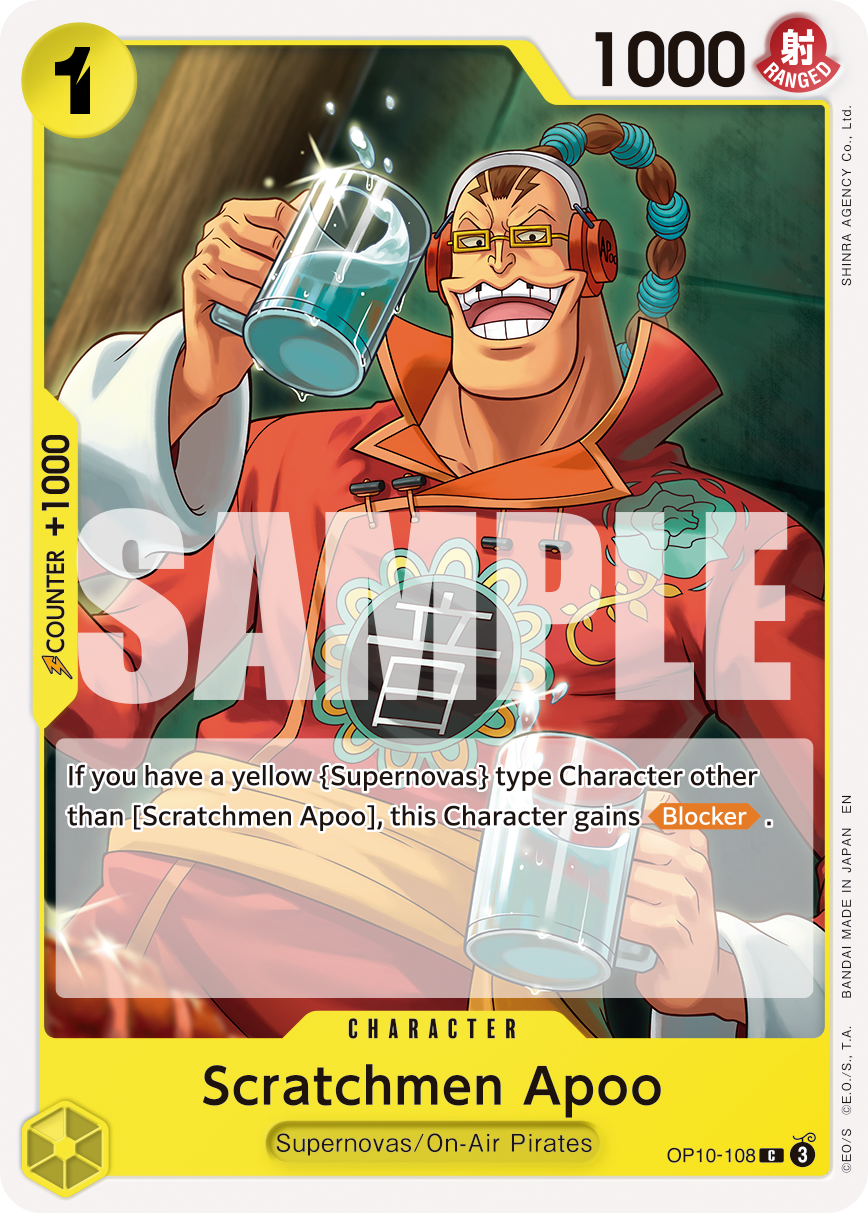 Scratchmen Apoo - One Piece Card Game - MoxLand