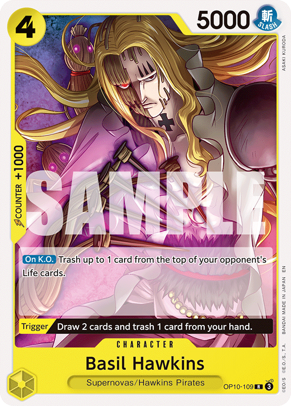 Basil Hawkins - One Piece Card Game - MoxLand