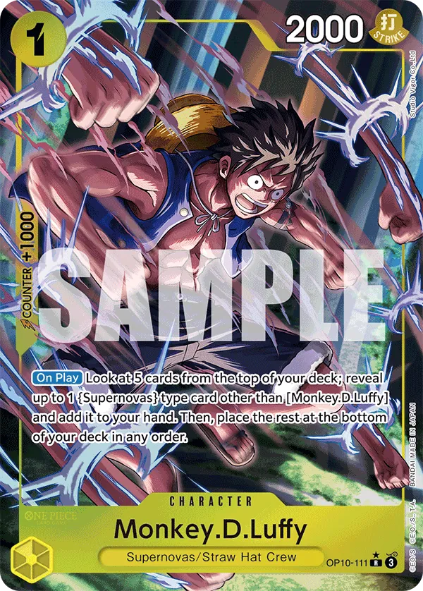 Monkey.D.Luffy - ONE PIECE CARD GAME - MoxLand