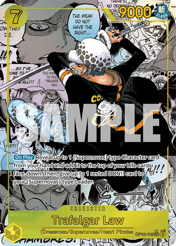 Trafalgar Law - ONE PIECE CARD GAME - MoxLand