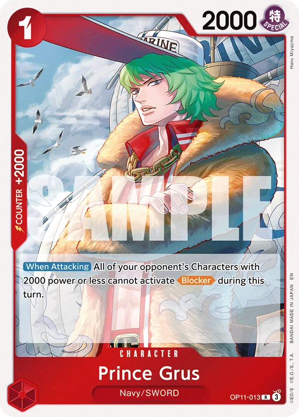 Prince Grus - ONE PIECE CARD GAME - MoxLand
