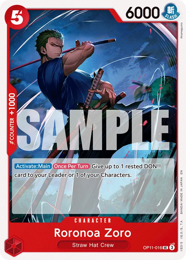 Roronoa Zoro - ONE PIECE CARD GAME - MoxLand