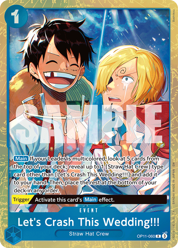 Let's Crash This Wedding!!! - One Piece Card Game - MoxLand