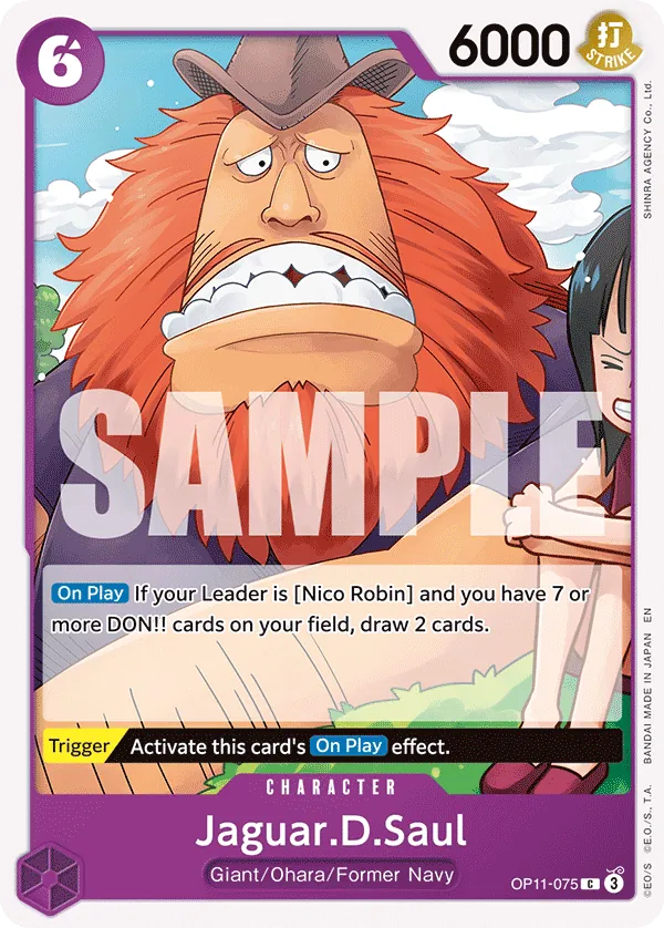 Jaguar.D.Saul - ONE PIECE CARD GAME - MoxLand