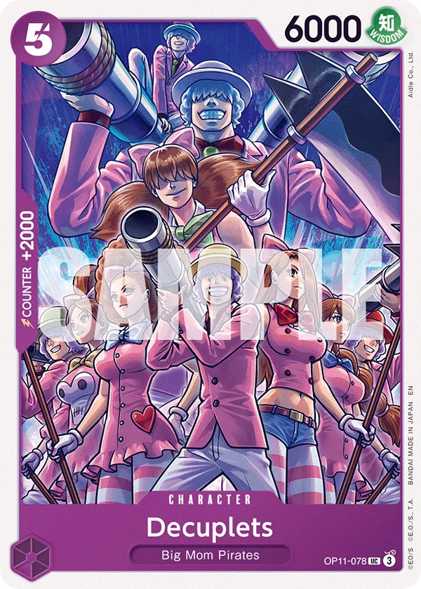 Decuplets - ONE PIECE CARD GAME - MoxLand
