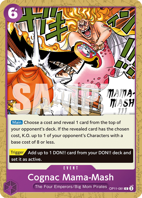 Cognac Mama-Mash - One Piece Card Game - MoxLand