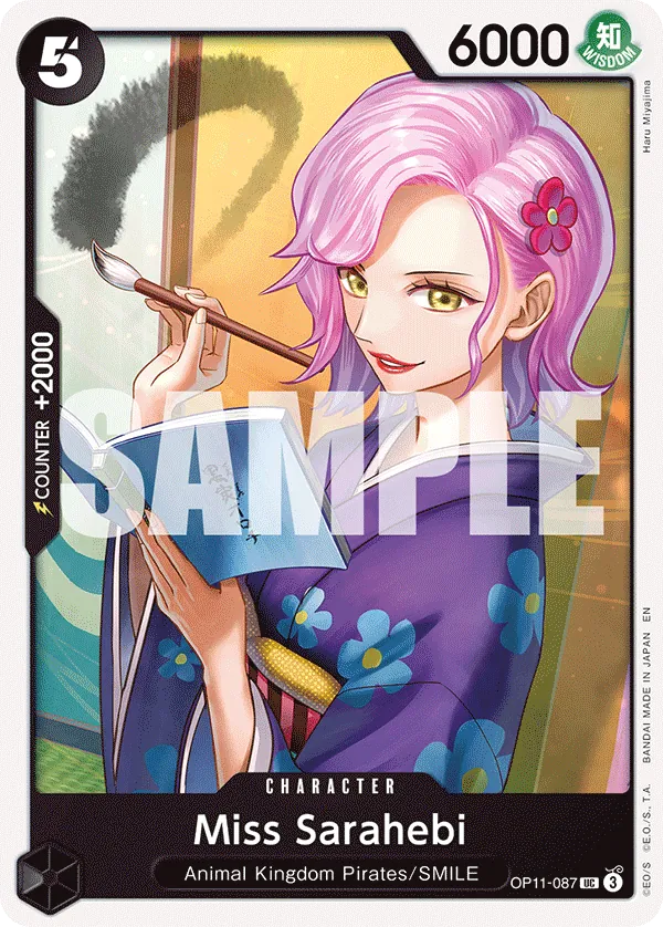Miss Sarahebi - ONE PIECE CARD GAME - MoxLand