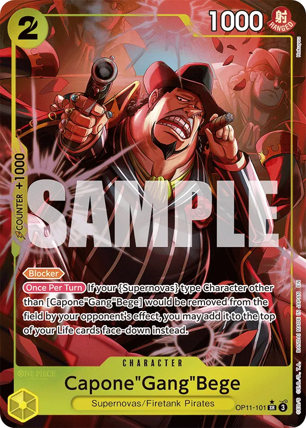Capone"Gang"Bege - ONE PIECE CARD GAME - MoxLand