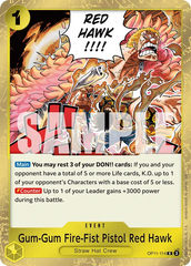 Gum-Gum Fire-Fist Pistol Red Hawk - ONE PIECE CARD GAME - MoxLand