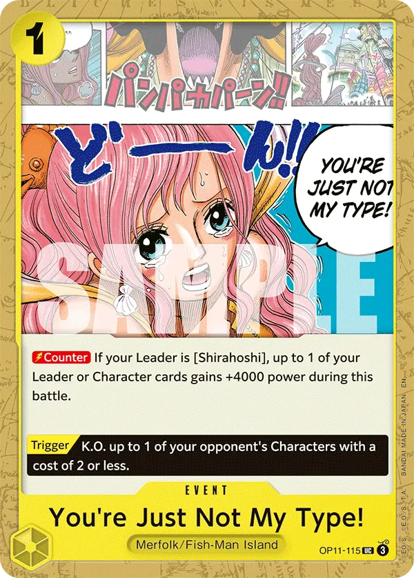 You're Just Not My Type! - ONE PIECE CARD GAME - MoxLand