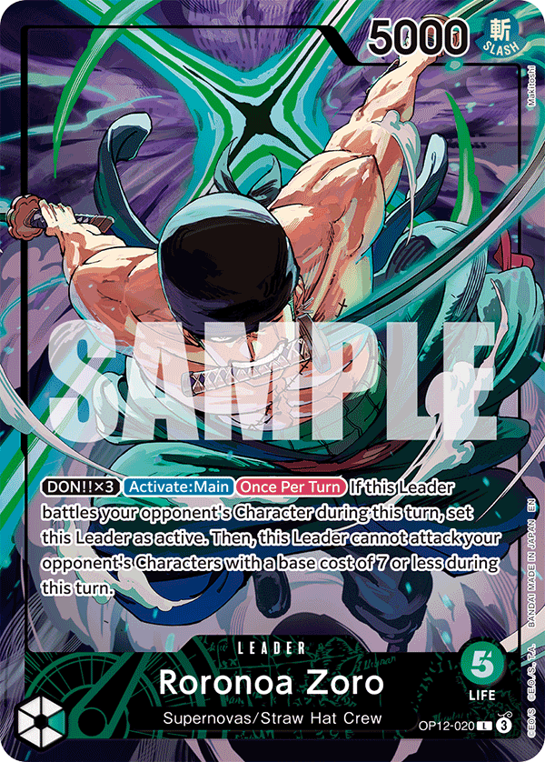 Roronoa Zoro - One Piece Card Game - MoxLand