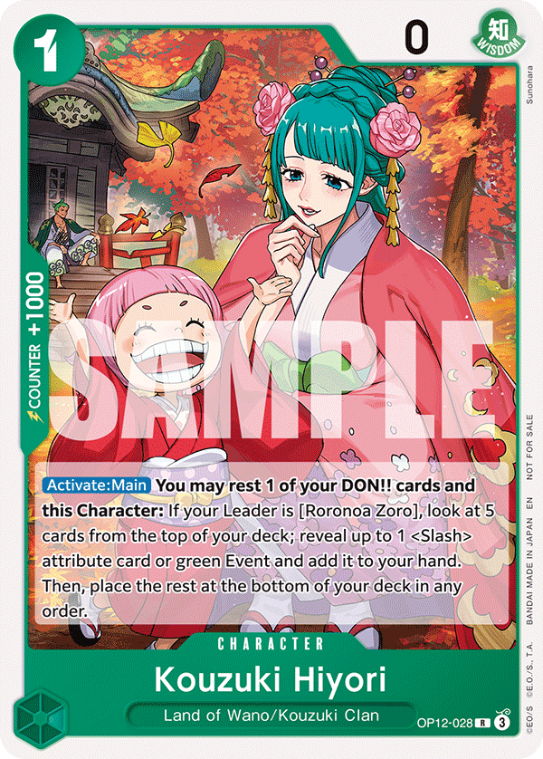 Kouzuki Hiyori - One Piece Card Game - MoxLand