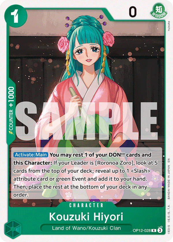 Kouzuki Hiyori - One Piece Card Game - MoxLand