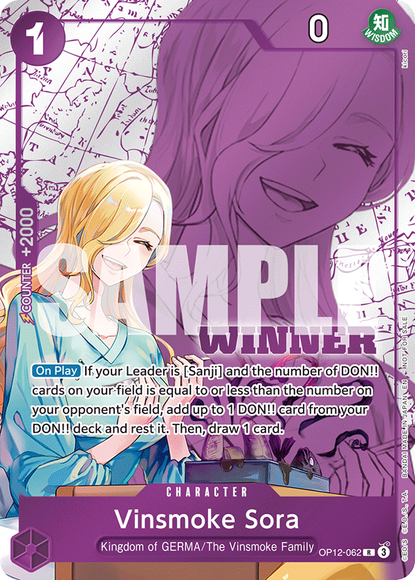 Vinsmoke Sora - One Piece Card Game - MoxLand