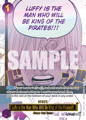 Luffy Is the Man Who Will Be King of the Pirates!!! - One Piece Card Game - MoxLand