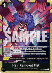 Hair Removal Fist - One Piece Card Game - MoxLand