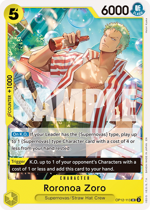 Roronoa Zoro - One Piece Card Game - MoxLand