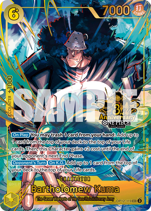 Bartholomew Kuma - One Piece Card Game - MoxLand