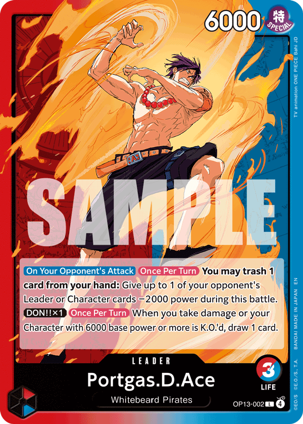 Portgas.D.Ace - One Piece Card Game - MoxLand