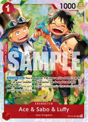 Ace & Sabo & Luffy - One Piece Card Game - MoxLand