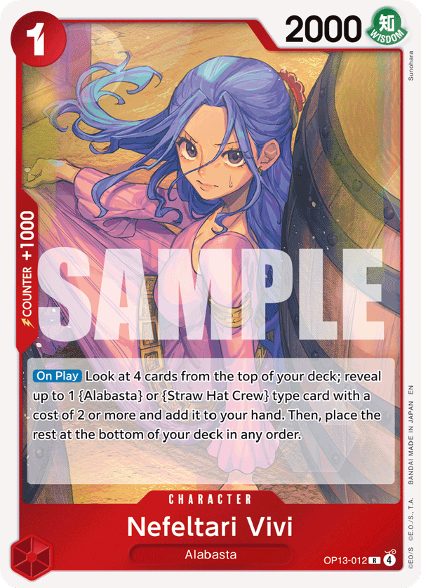 Nefeltari Vivi - One Piece Card Game - MoxLand