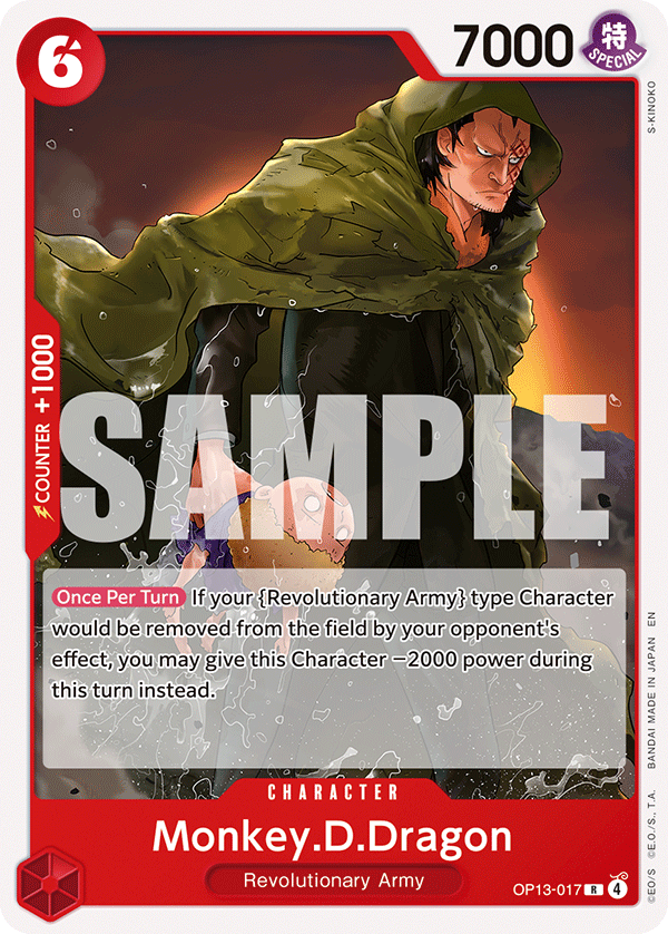 Monkey.D.Dragon - One Piece Card Game - MoxLand