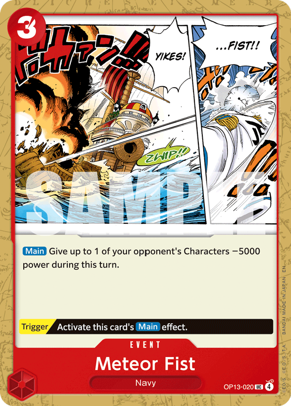 Meteor Fist - One Piece Card Game - MoxLand