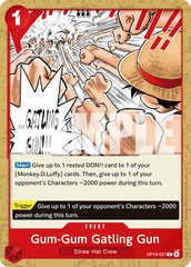Gum-Gum Gatling Gun - One Piece Card Game - MoxLand