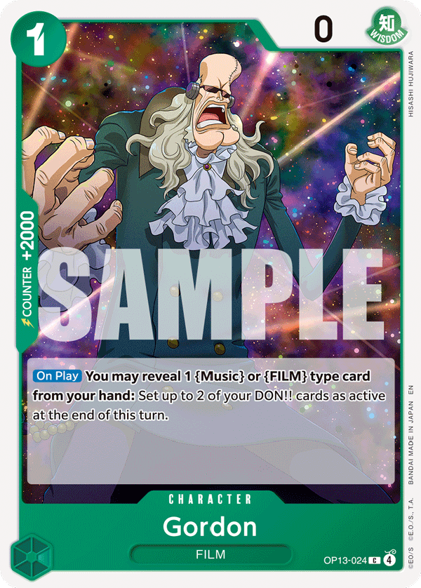 Gordon - One Piece Card Game - MoxLand