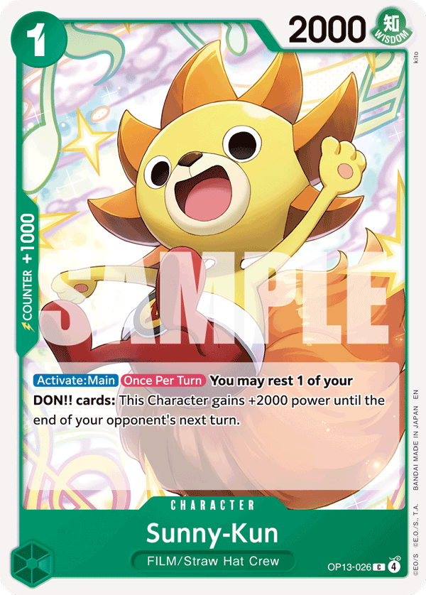 Sunny-Kun - One Piece Card Game - MoxLand