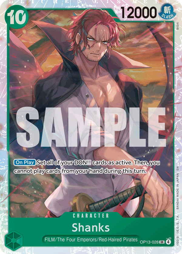 Shanks - One Piece Card Game - MoxLand
