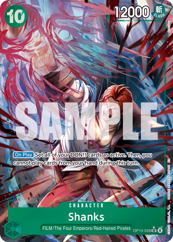 Shanks - One Piece Card Game - MoxLand