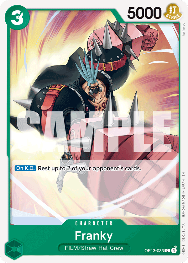 Franky - One Piece Card Game - MoxLand