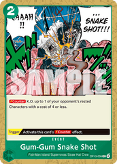 Gum-Gum Snake Shot - One Piece Card Game - MoxLand