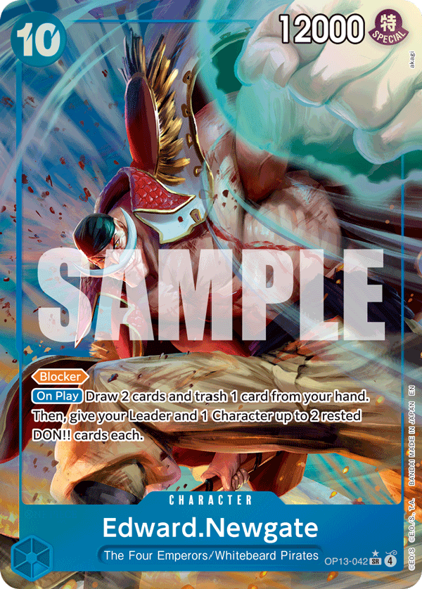Edward.Newgate - One Piece Card Game - MoxLand
