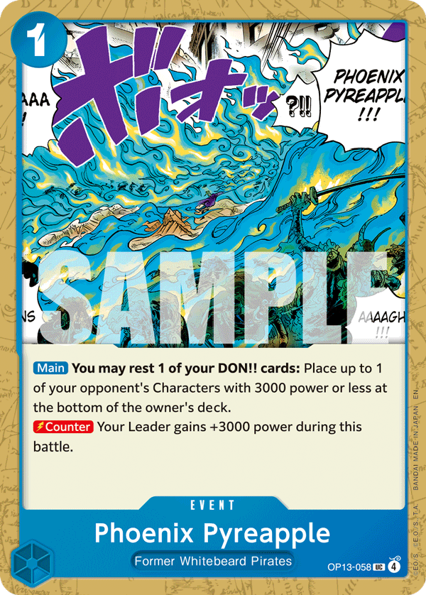 Phoenix Pyreapple - One Piece Card Game - MoxLand