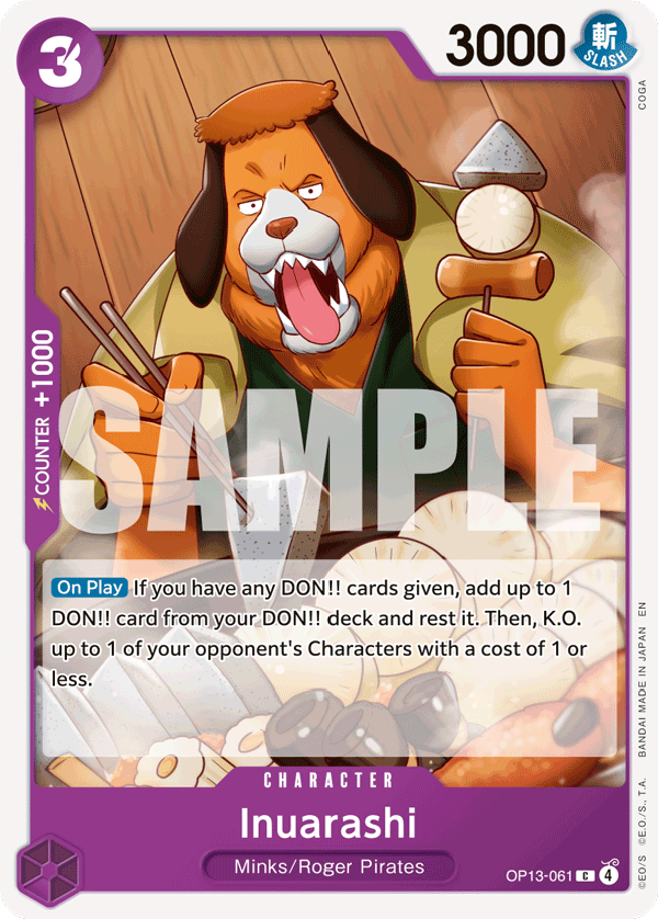 Inuarashi - One Piece Card Game - MoxLand