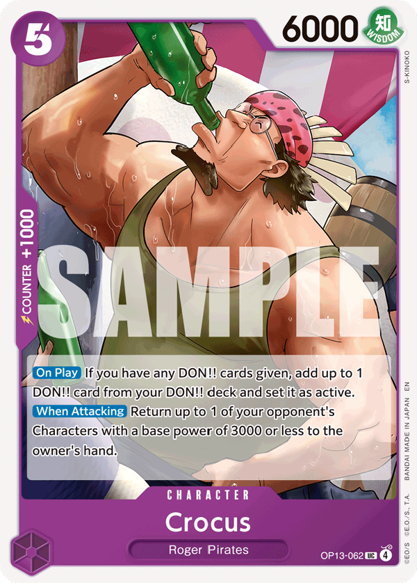 Crocus - One Piece Card Game - MoxLand