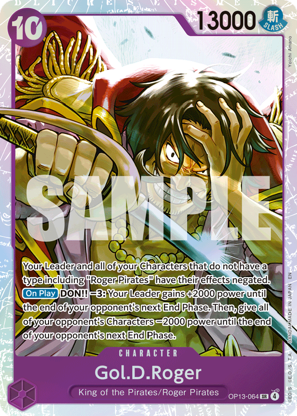 Gol.D.Roger - One Piece Card Game - MoxLand