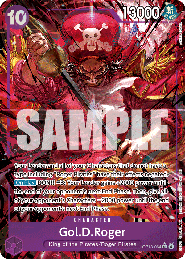 Gol.D.Roger - One Piece Card Game - MoxLand