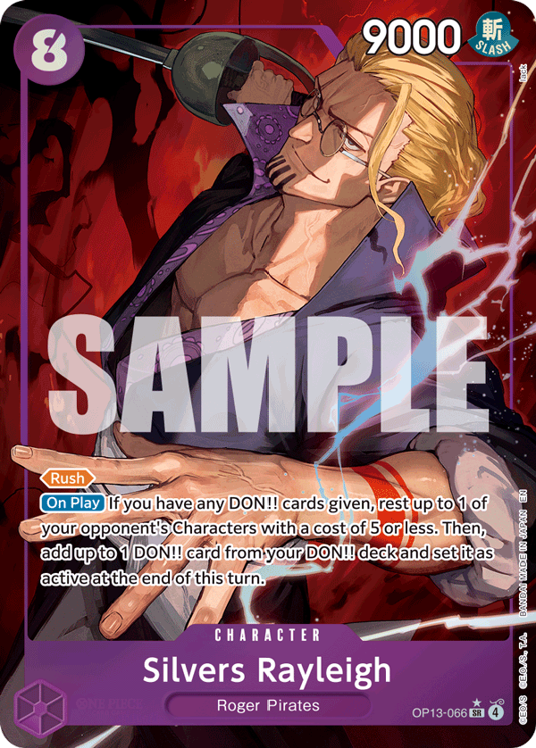 Silvers Rayleigh - One Piece Card Game - MoxLand