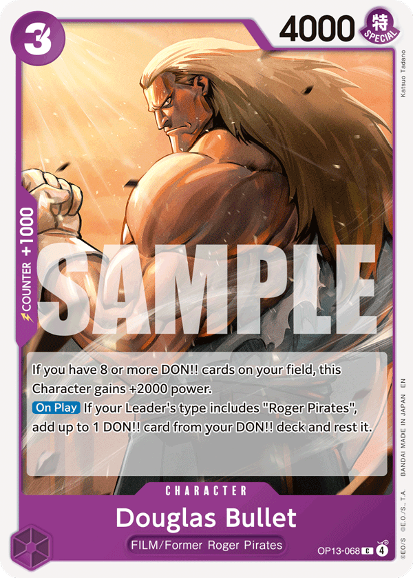 Douglas Bullet - One Piece Card Game - MoxLand