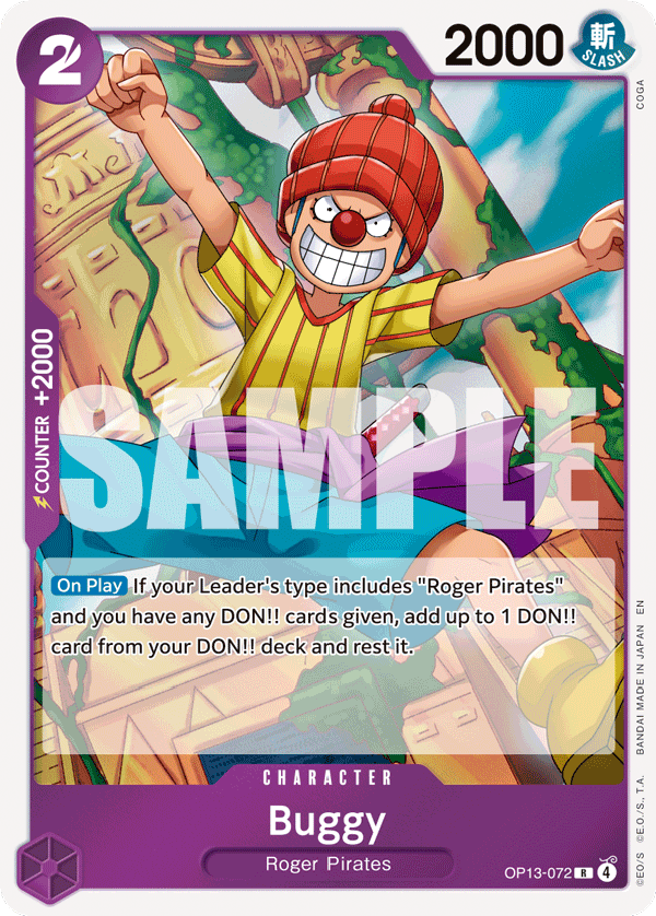 Buggy - One Piece Card Game - MoxLand