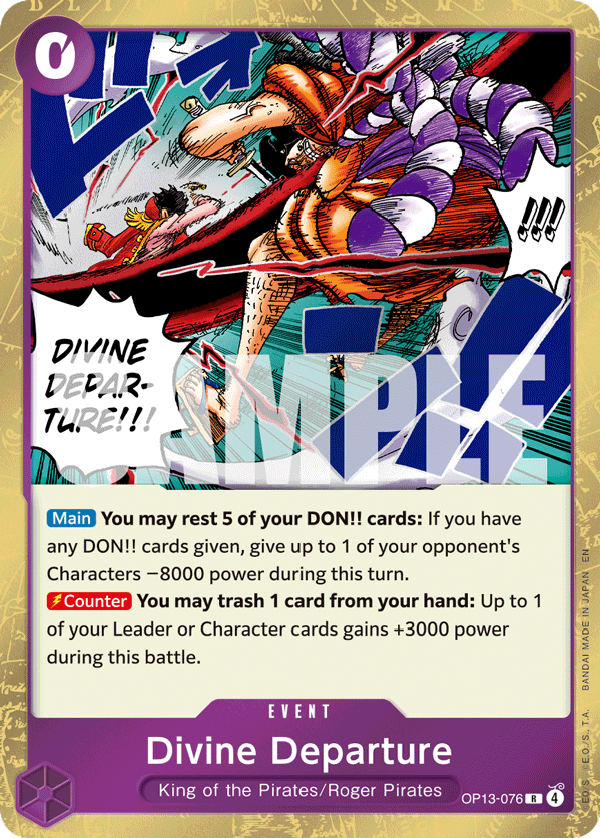 Divine Departure - One Piece Card Game - MoxLand