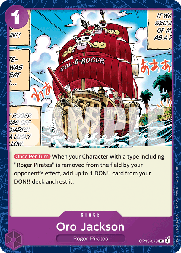 Oro Jackson - One Piece Card Game - MoxLand