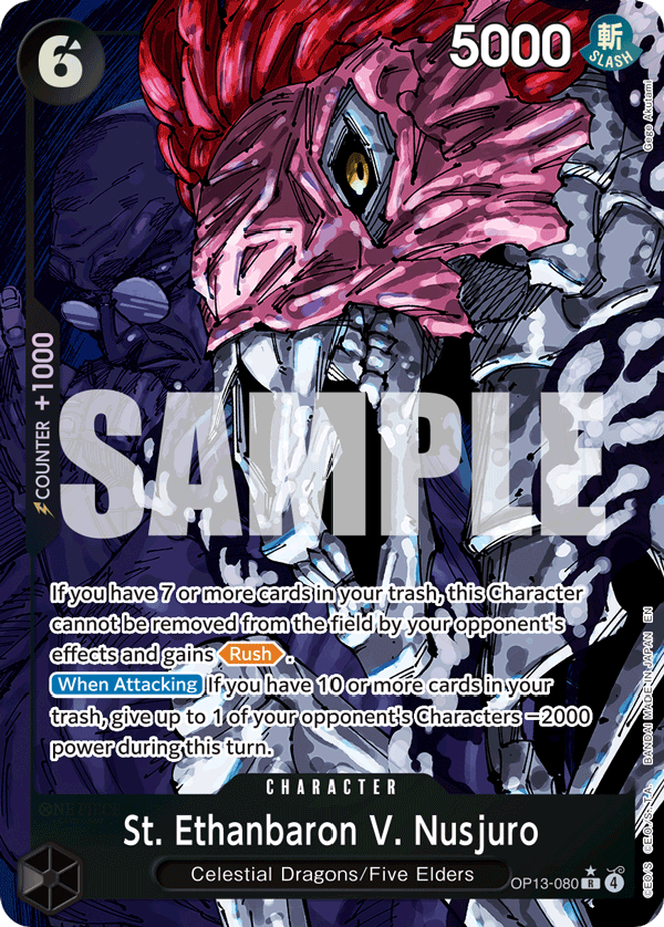 St. Ethanbaron V. Nusjuro - One Piece Card Game - MoxLand
