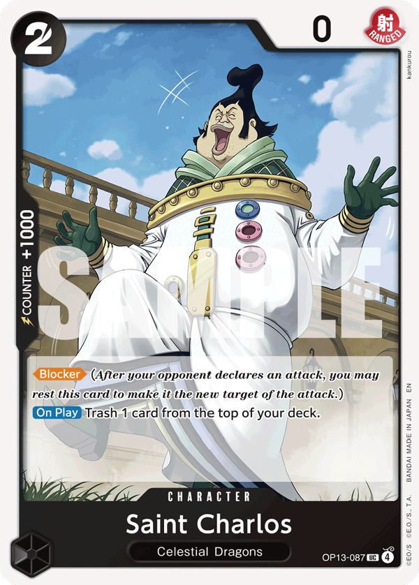 Saint Charlos - One Piece Card Game - MoxLand